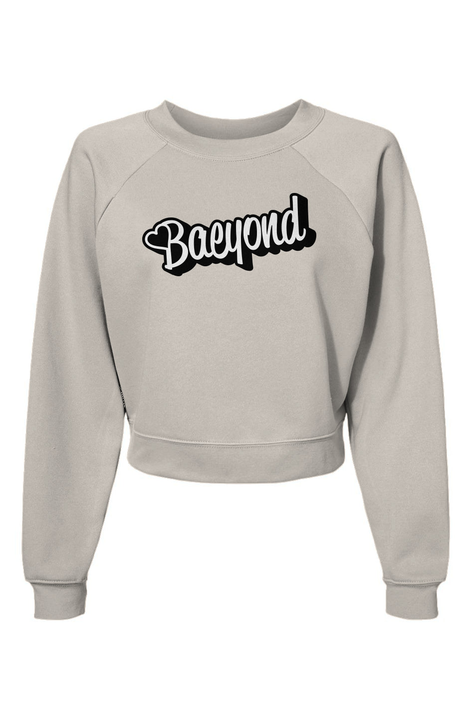 Womens Raglan Pullover Fleece Sweatshirt